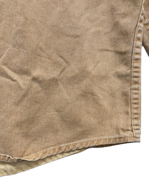 ST JOHN'S BAY（セントジョンズベイ）ST JOHN'S BAY (セントジョンズベイ) コットンシャツ ベージュ サイズ:XLの古着・服飾アイテム