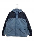 THE NORTHFACE PURPLELABELザ・ノースフェイス パープルレーベル）の古着「Indigo Mountain Wind Parka」｜ブルー