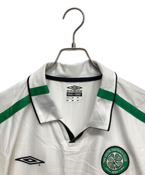 UMBRO（アンブロ）UMBRO (アンブロ) 00ｓセルティックオーセンティックゲームシャツ グリーン サイズ:XLの古着・服飾アイテム