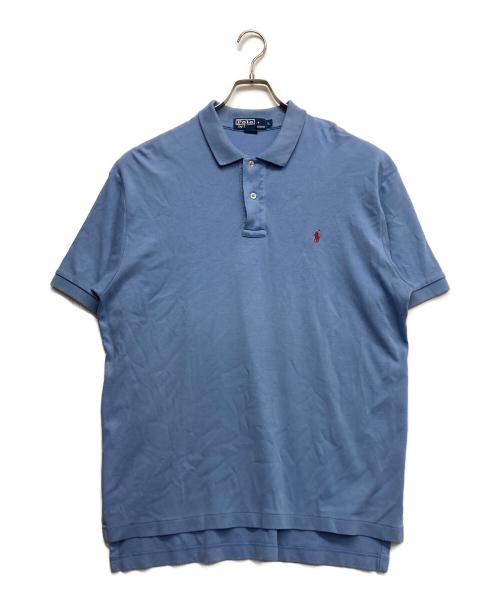 POLO RALPH LAUREN（ポロ・ラルフローレン）POLO RALPH LAUREN (ポロ・ラルフローレン) ポロシャツ ブルー サイズ:Lの古着・服飾アイテム
