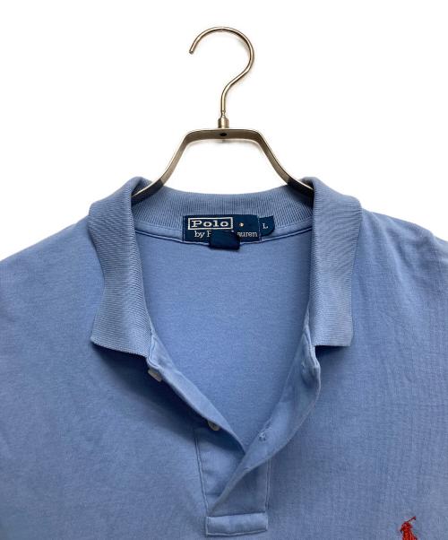 POLO RALPH LAUREN（ポロ・ラルフローレン）POLO RALPH LAUREN (ポロ・ラルフローレン) ポロシャツ ブルー サイズ:Lの古着・服飾アイテム