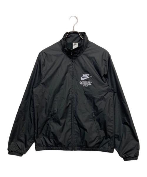 NIKE（ナイキ）NIKE (ナイキ) フルジップ ウーブン ジャケット ブラック サイズ:Mの古着・服飾アイテム