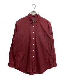 J.CREW（ジェイクルー）の古着「ボタンダウンシャツ」｜レッド
