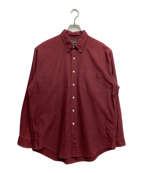 J.CREW（ジェイクルー）J.CREW (ジェイクルー) ボタンダウンシャツ レッド サイズ:Lの古着・服飾アイテム