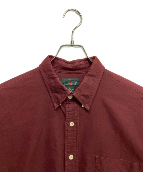 J.CREW（ジェイクルー）J.CREW (ジェイクルー) ボタンダウンシャツ レッド サイズ:Lの古着・服飾アイテム