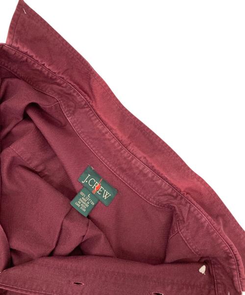 J.CREW（ジェイクルー）J.CREW (ジェイクルー) ボタンダウンシャツ レッド サイズ:Lの古着・服飾アイテム
