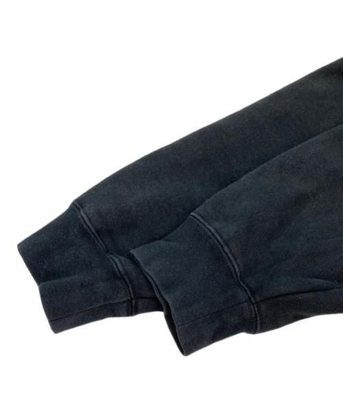 NIKE（ナイキ）NIKE (ナイキ) Supreme (シュプリーム) Leather Applique Hooded Sweatshirt ブラック サイズ:Sの古着・服飾アイテム