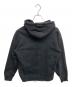 NIKE (ナイキ) Supreme (シュプリーム) Leather Applique Hooded Sweatshirt ブラック サイズ:S：12000円