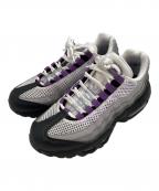 NIKEナイキ）の古着「ウィメンズ エアマックス 95」｜パープル×ホワイト