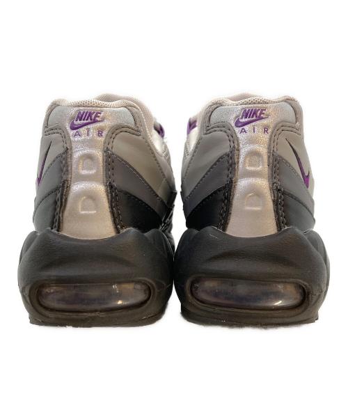 NIKE（ナイキ）NIKE (ナイキ) ウィメンズ エアマックス 95 パープル×ホワイト サイズ:24ｃｍの古着・服飾アイテム