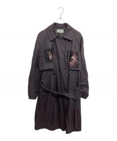 中古・古着通販】BURBERRY (バーバリー) ホースフェリープリントコート