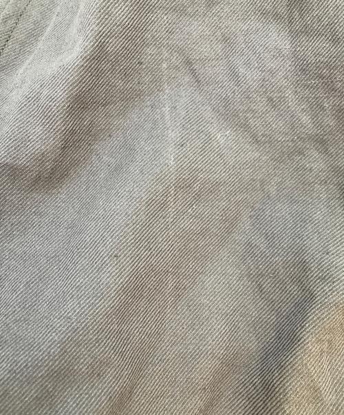 Azuma（アズマ）Azuma (アズマ) プリントトレンチコート グレーの古着・服飾アイテム