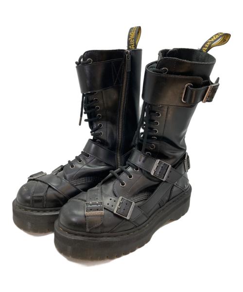Dr.Martens（ドクターマーチン）Dr.Martens (ドクターマーチン) 1914 QUAD STRAP ブラック サイズ:UK8の古着・服飾アイテム