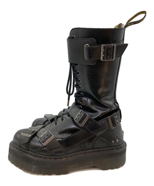 Dr.Martens（ドクターマーチン）Dr.Martens (ドクターマーチン) 1914 QUAD STRAP ブラック サイズ:UK8の古着・服飾アイテム