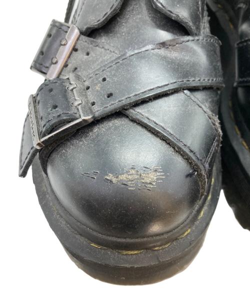 Dr.Martens（ドクターマーチン）Dr.Martens (ドクターマーチン) 1914 QUAD STRAP ブラック サイズ:UK8の古着・服飾アイテム