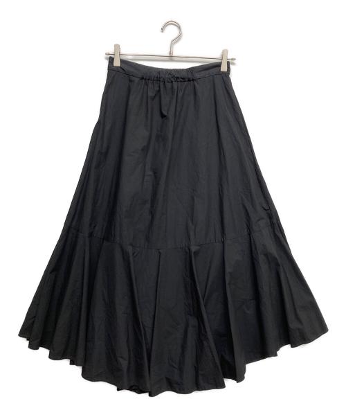 FRAY ID（フレイ アイディー）FRAY ID (フレイ アイディー) ラッフルスカート ブラック サイズ:1の古着・服飾アイテム