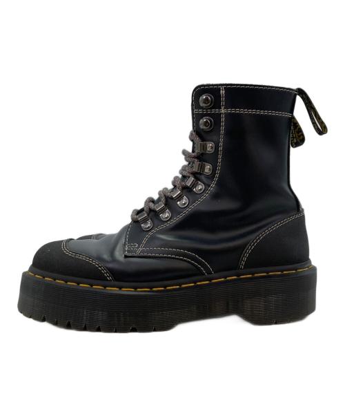 Dr.Martens（ドクターマーチン）Dr.Martens (ドクターマーチン) MORENO 8ホールブーツ ブラック サイズ:UK7US8/EU41の古着・服飾アイテム