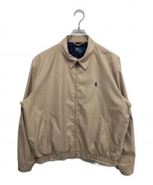 POLO RALPH LAUREN（ポロ・ラルフローレン）の古着「スイングトップ」｜ベージュ