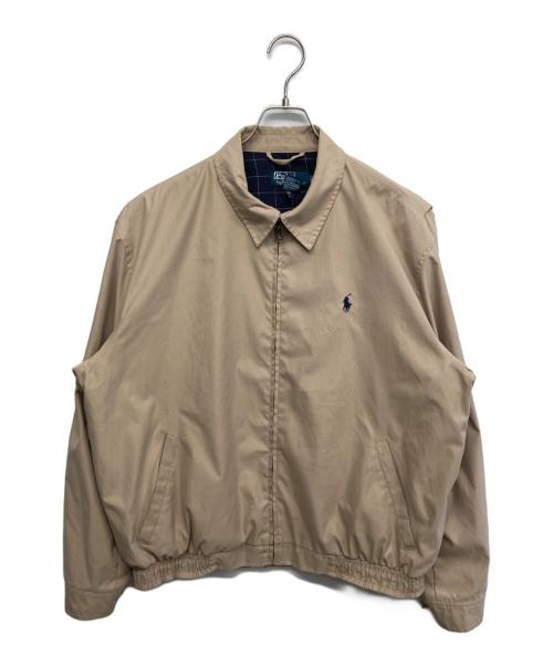 POLO RALPH LAUREN（ポロ・ラルフローレン）POLO RALPH LAUREN (ポロ・ラルフローレン) スイングトップ ベージュ サイズ:Lの古着・服飾アイテム
