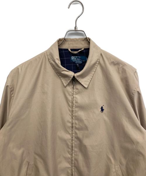 POLO RALPH LAUREN（ポロ・ラルフローレン）POLO RALPH LAUREN (ポロ・ラルフローレン) スイングトップ ベージュ サイズ:Lの古着・服飾アイテム