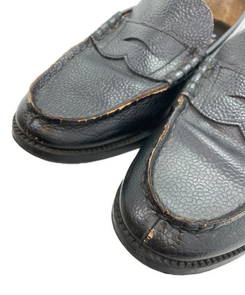 The Kenford fine shoes（ザ ケンフォードファインシューズ）THE KENFORD FINE SHOES (ザ ケンフォードファインシューズ) リザードエンボスローファー ブラック サイズ:25の古着・服飾アイテム