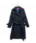 BLUE LABEL CRESTBRIDGE（ブルーレーベルクレストブリッジ）の古着「トレンチコート」｜ネイビー