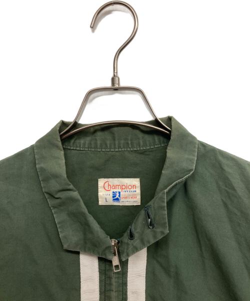 Champion（チャンピオン）Champion (チャンピオン) スイングトップ グリーン サイズ:Lの古着・服飾アイテム