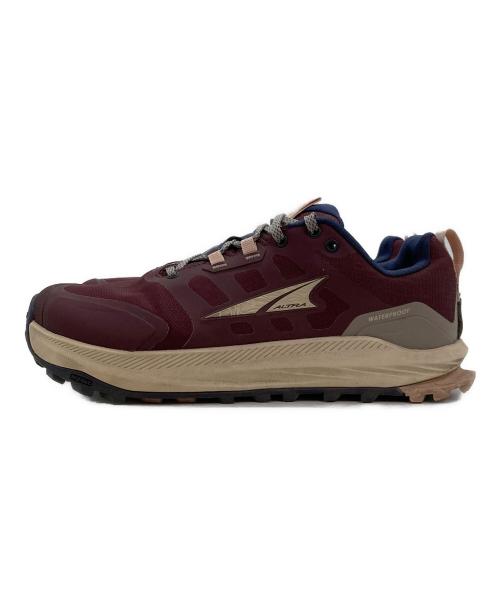 ALTRA（アルトラ）ALTRA (アルトラ) Lone Peak 9 Waterproof Lowローカットスニーカー パープル サイズ:8.5の古着・服飾アイテム