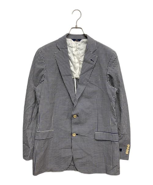 346 BROOKS BROTHERS（346 ブルックスブラザーズ）346 BROOKS BROTHERS (346 ブルックスブラザーズ) テーラードジャケット ブルー サイズ:40の古着・服飾アイテム