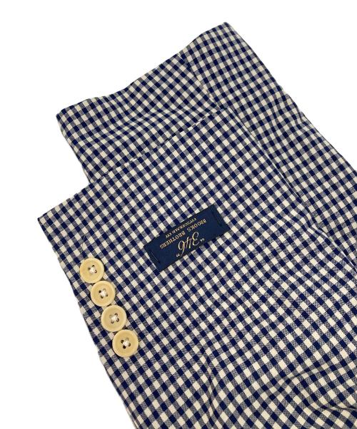346 BROOKS BROTHERS（346 ブルックスブラザーズ）346 BROOKS BROTHERS (346 ブルックスブラザーズ) テーラードジャケット ブルー サイズ:40の古着・服飾アイテム