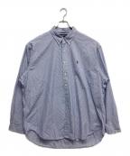 RALPH LAURENラルフローレン）の古着「ストライプシャツ」｜ブルー