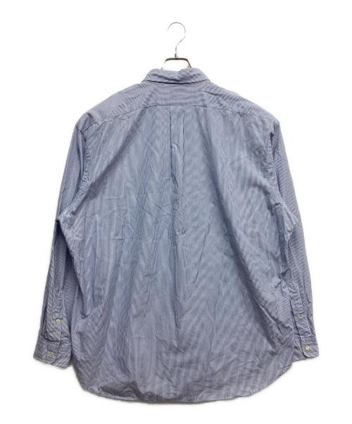 RALPH LAUREN（ラルフローレン）RALPH LAUREN (ラルフローレン) ストライプシャツ ブルー サイズ:XXLの古着・服飾アイテム