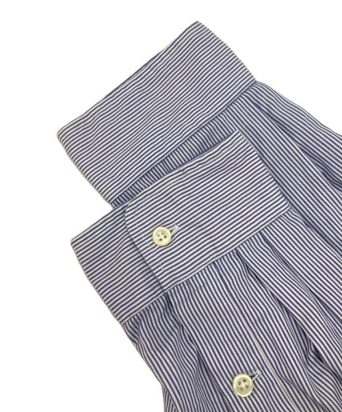RALPH LAUREN（ラルフローレン）RALPH LAUREN (ラルフローレン) ストライプシャツ ブルー サイズ:XXLの古着・服飾アイテム