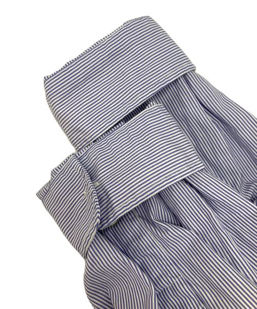 RALPH LAUREN（ラルフローレン）RALPH LAUREN (ラルフローレン) ストライプシャツ ブルー サイズ:XXLの古着・服飾アイテム
