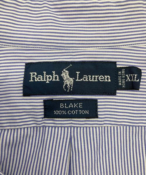 RALPH LAUREN（ラルフローレン）RALPH LAUREN (ラルフローレン) ストライプシャツ ブルー サイズ:XXLの古着・服飾アイテム