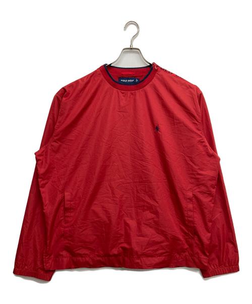 POLO GOLF（ポロ ゴルフ）POLO GOLF (ポロ ゴルフ) ナイロンカットソー レッド サイズ:Lの古着・服飾アイテム