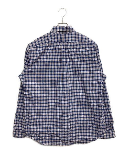 RALPH LAUREN（ラルフローレン）RALPH LAUREN (ラルフローレン) チェック長袖シャツ ブルー サイズ:XLの古着・服飾アイテム