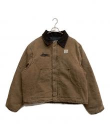 CarHartt（カーハート）の古着「企業ロゴトラディショナルジャケット」｜ブラウン