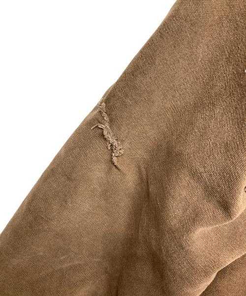 CarHartt（カーハート）CarHartt (カーハート) 企業ロゴトラディショナルジャケット ブラウン サイズ:2XLの古着・服飾アイテム