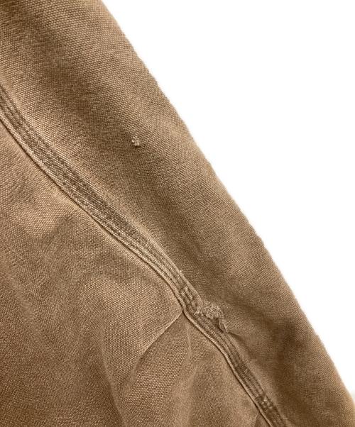 CarHartt（カーハート）CarHartt (カーハート) 企業ロゴトラディショナルジャケット ブラウン サイズ:2XLの古着・服飾アイテム