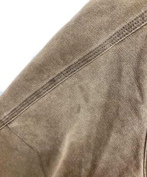 CarHartt（カーハート）CarHartt (カーハート) 企業ロゴトラディショナルジャケット ブラウン サイズ:2XLの古着・服飾アイテム