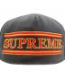 中古・古着 SUPREME (シュプリーム) Stripes 5 Panel Cap ネイビー：5000円