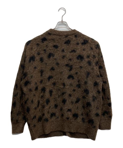CLANE（クラネ）CLANE (クラネ) MOHAIR LOOSE KNIT CARDIGAN ブラウン サイズ:2の古着・服飾アイテム