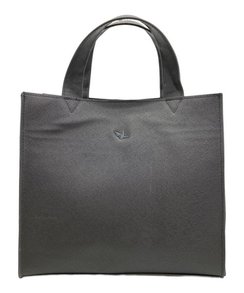 1PIU1UGUALE3 RELAX（ウノピゥウノウグァーレトレ リラックス）1PIU1UGUALE3 RELAX (ウノピゥウノウグァーレトレ リラックス) ハンドバッグ ブラックの古着・服飾アイテム