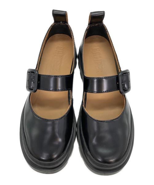 CAMPER（カンペール）CAMPER (カンペール) ブルートゥス フラットシューズ ブラック サイズ:35の古着・服飾アイテム