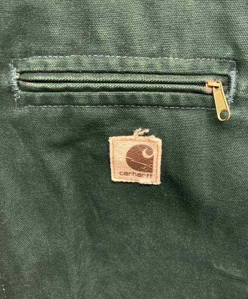 CarHartt（カーハート）CarHartt (カーハート) 裏ボアアクティブジャケット グリーン サイズ:Mの古着・服飾アイテム