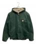 CarHartt（カーハート）の古着「裏ボアアクティブジャケット」｜グリーン