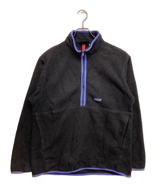 Patagonia（パタゴニア）Patagonia (パタゴニア) マースピアルプルオーバー ブラック×パープル サイズ:Lの古着・服飾アイテム