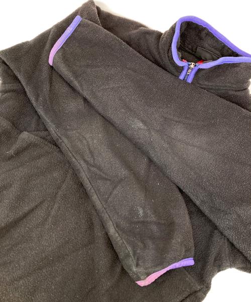 Patagonia（パタゴニア）Patagonia (パタゴニア) マースピアルプルオーバー ブラック×パープル サイズ:Lの古着・服飾アイテム