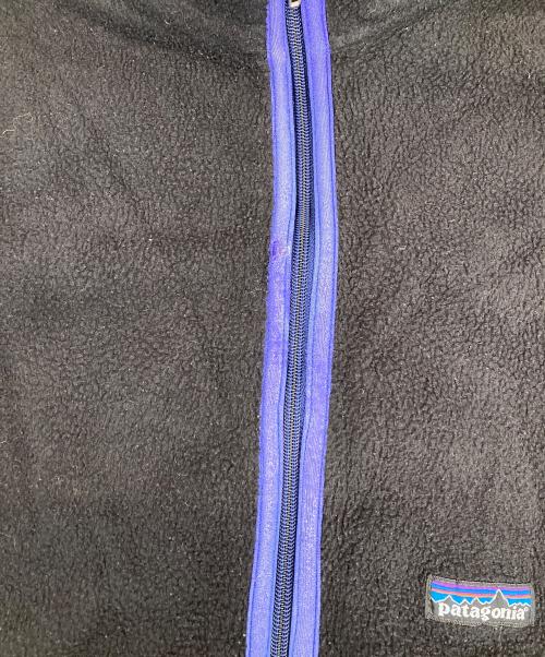Patagonia（パタゴニア）Patagonia (パタゴニア) マースピアルプルオーバー ブラック×パープル サイズ:Lの古着・服飾アイテム